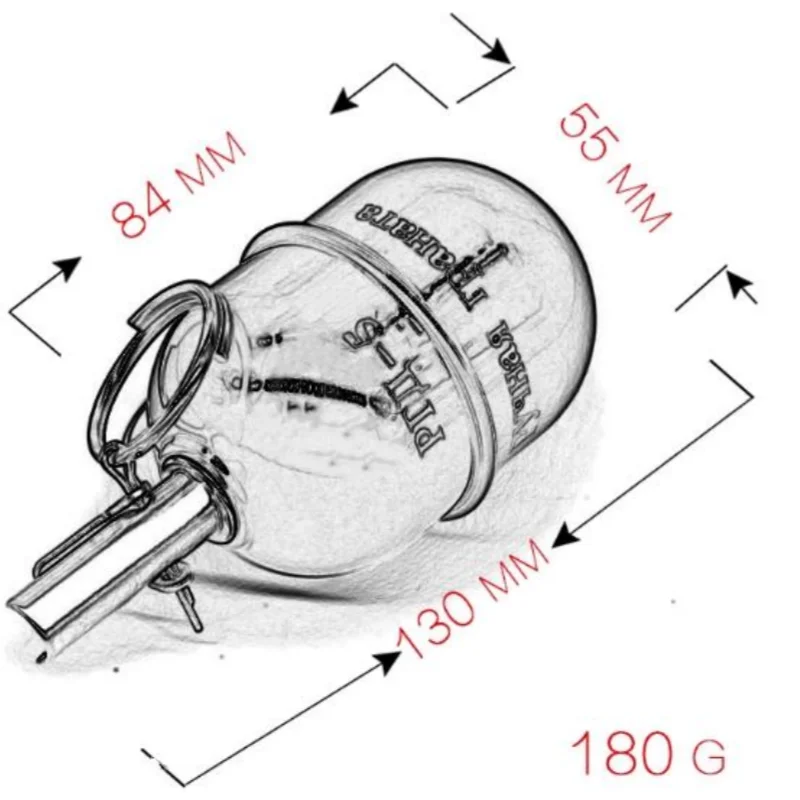 Ornamento artigianale modello statico in barattolo di stoccaggio GD-5 per film e televisione
