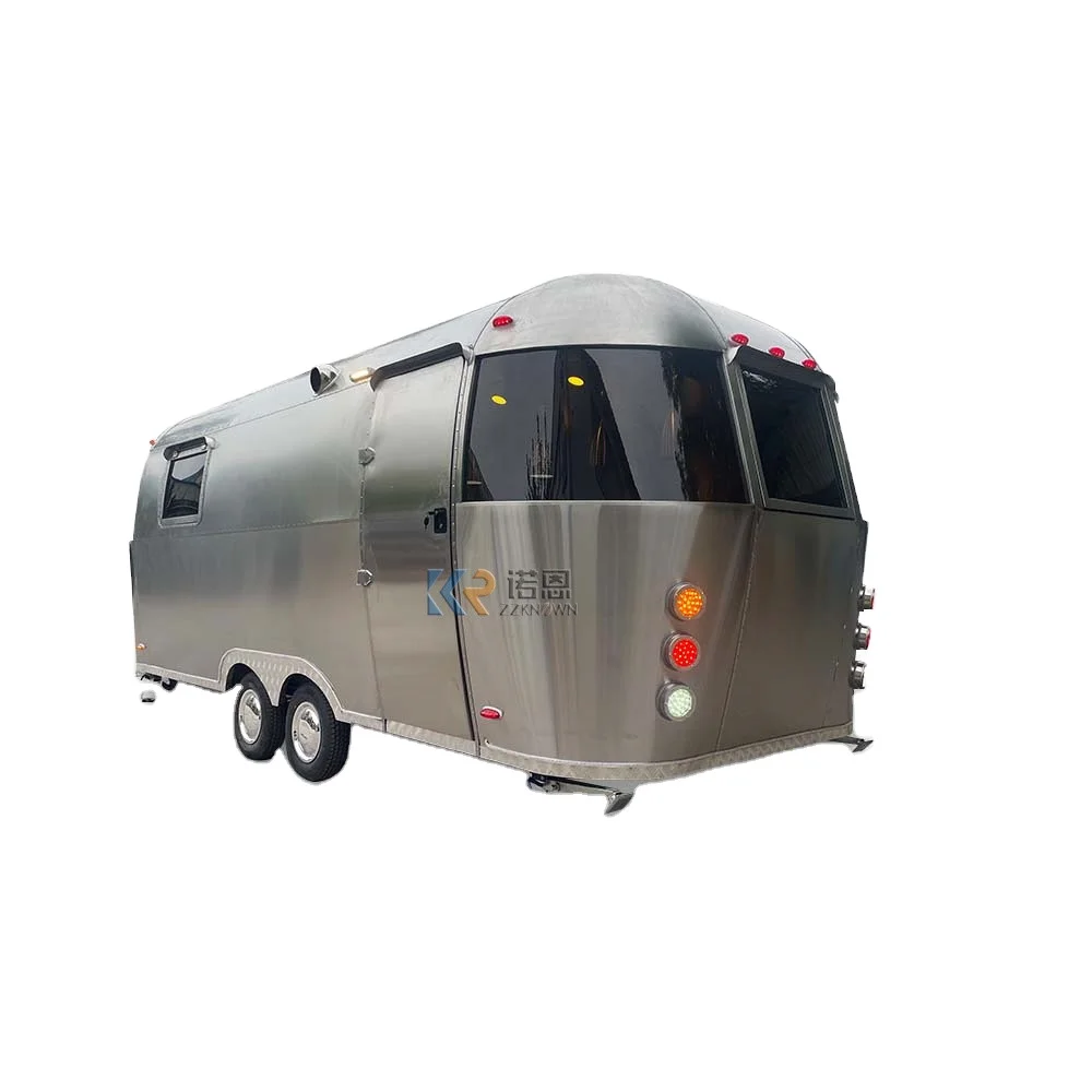 Hot Selling Factory Price Customized  Street Barbecue Bbq Food Trailer For America  Food Cart With Full Kitchen