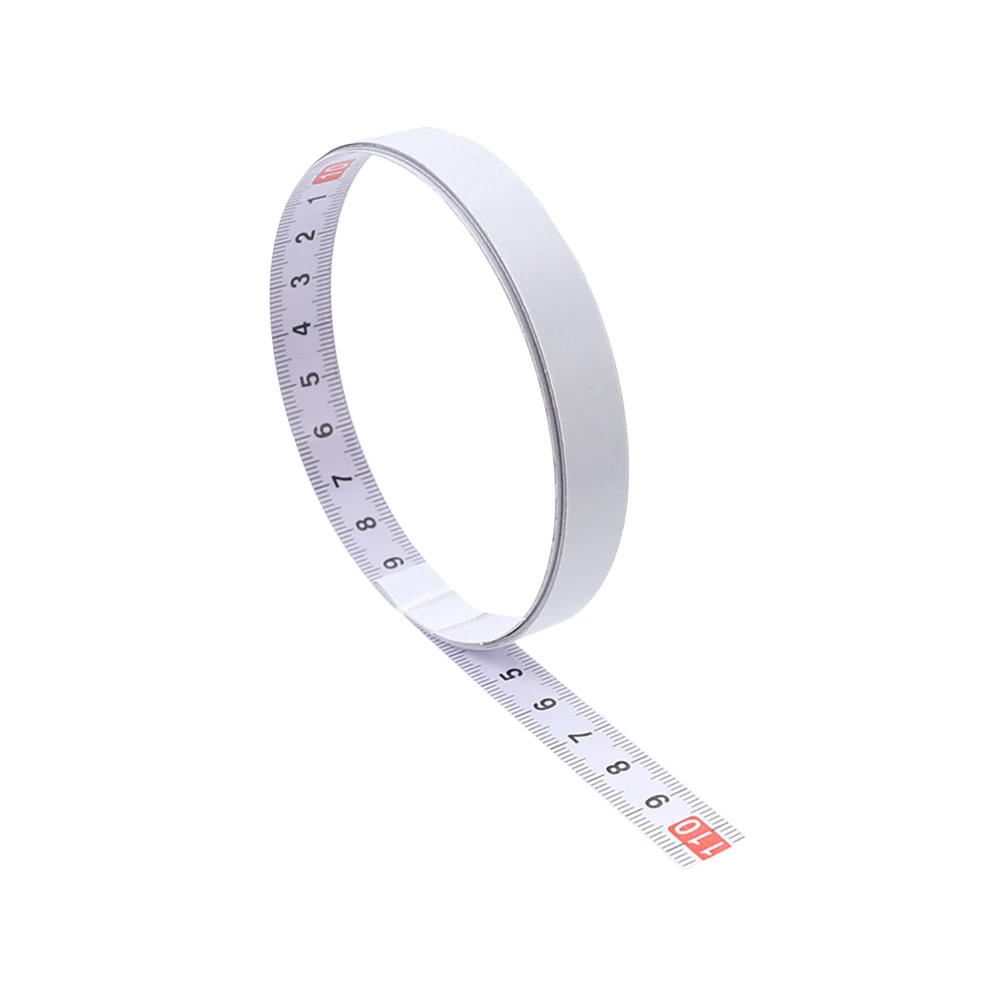 Self-adhesive Measuring Tape Sticker Steel Core Corrosion Resistant Wear-resistant Clear Scale Cuttable Workbench Table Saw