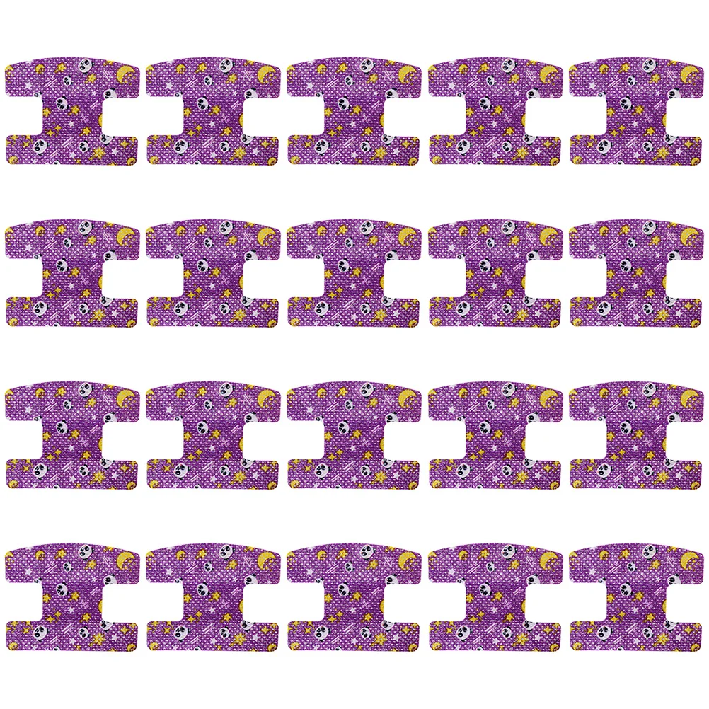 

20 Sheets H-shaped Mouth Stickers Adhesive Tapes Breathing Strips Breathable Sleep Hot Melt Sleeping for Practical Child