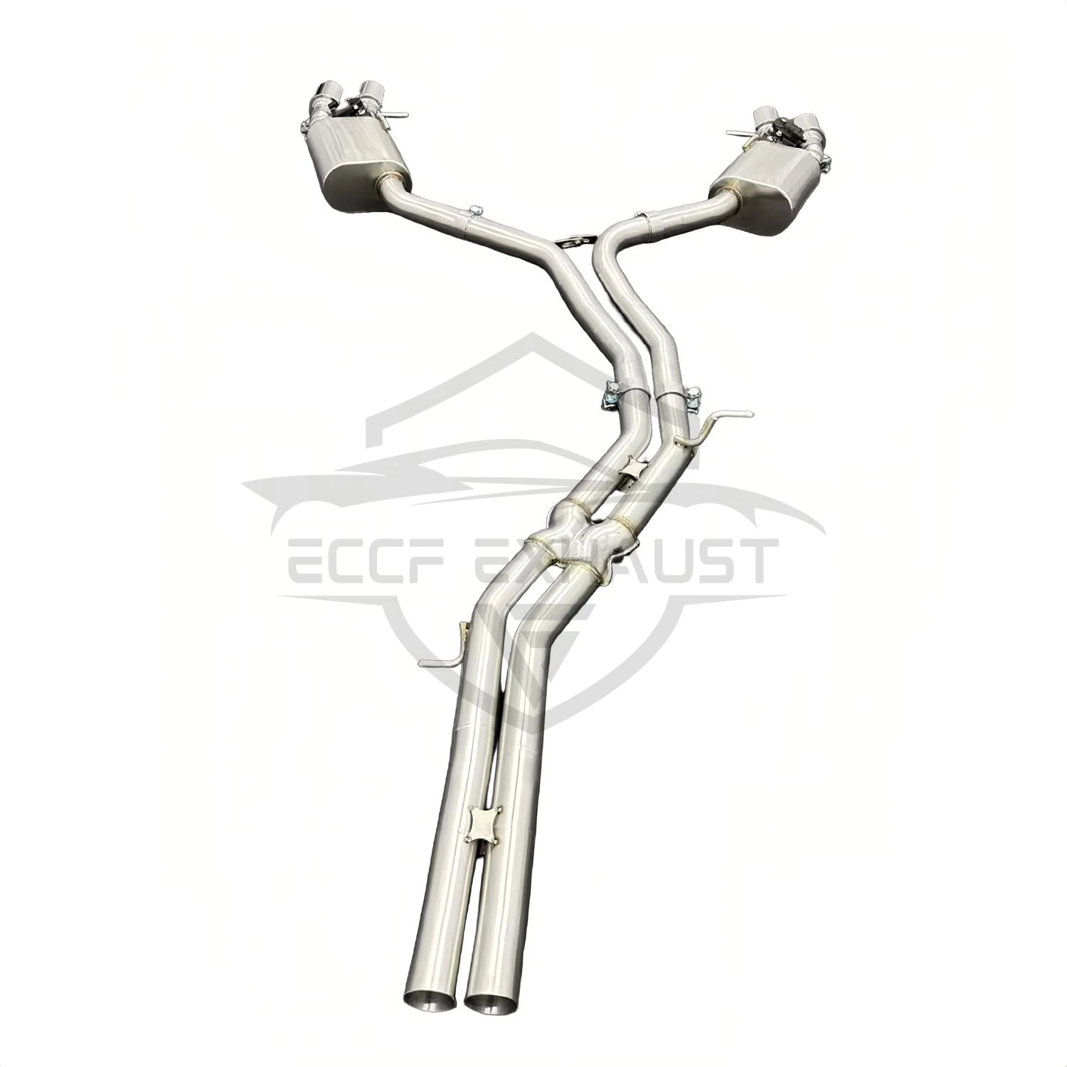 

Performance Valved Stainless Steel Catback Exhaust for Audi S4 S5 B9 B9.5 3.0T Freely Adjustable Sound Control
