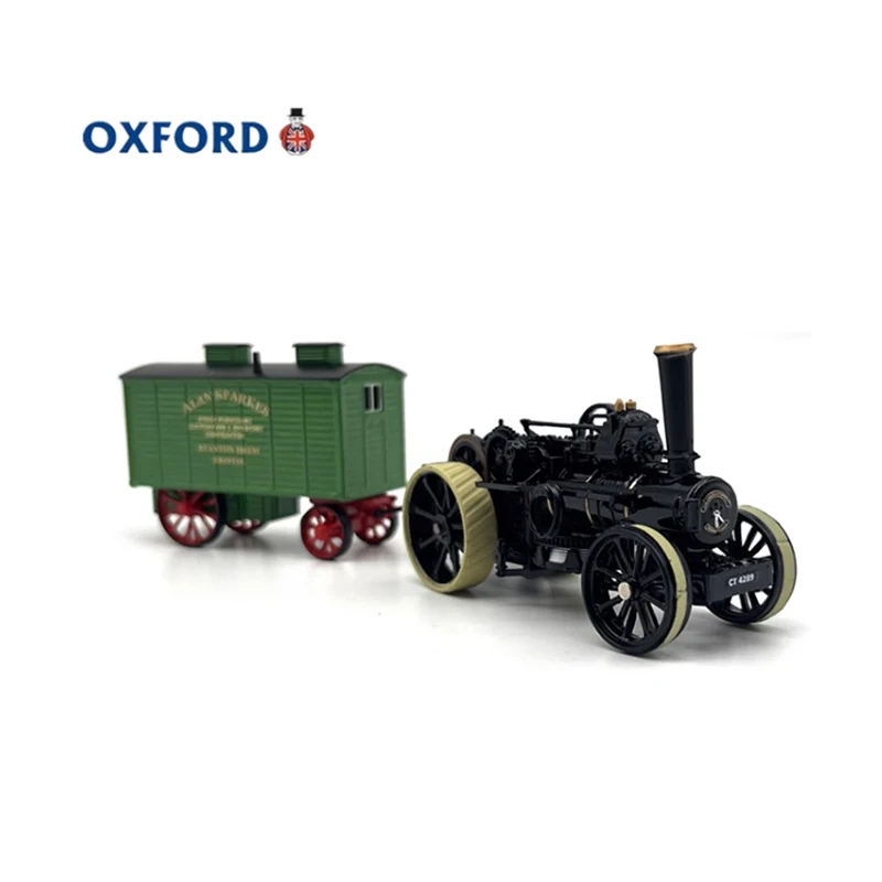 

OXFORD литой под давлением масштаб 1:76 Fowler BB1 плунково-машина из сплава ретро модель автомобиля готовый продукт имитация игрушки статическая модель