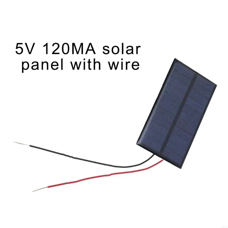 581E 5V 220MA Solar Epoxy Panel Polysilicon لوحة منخفضة الضوء