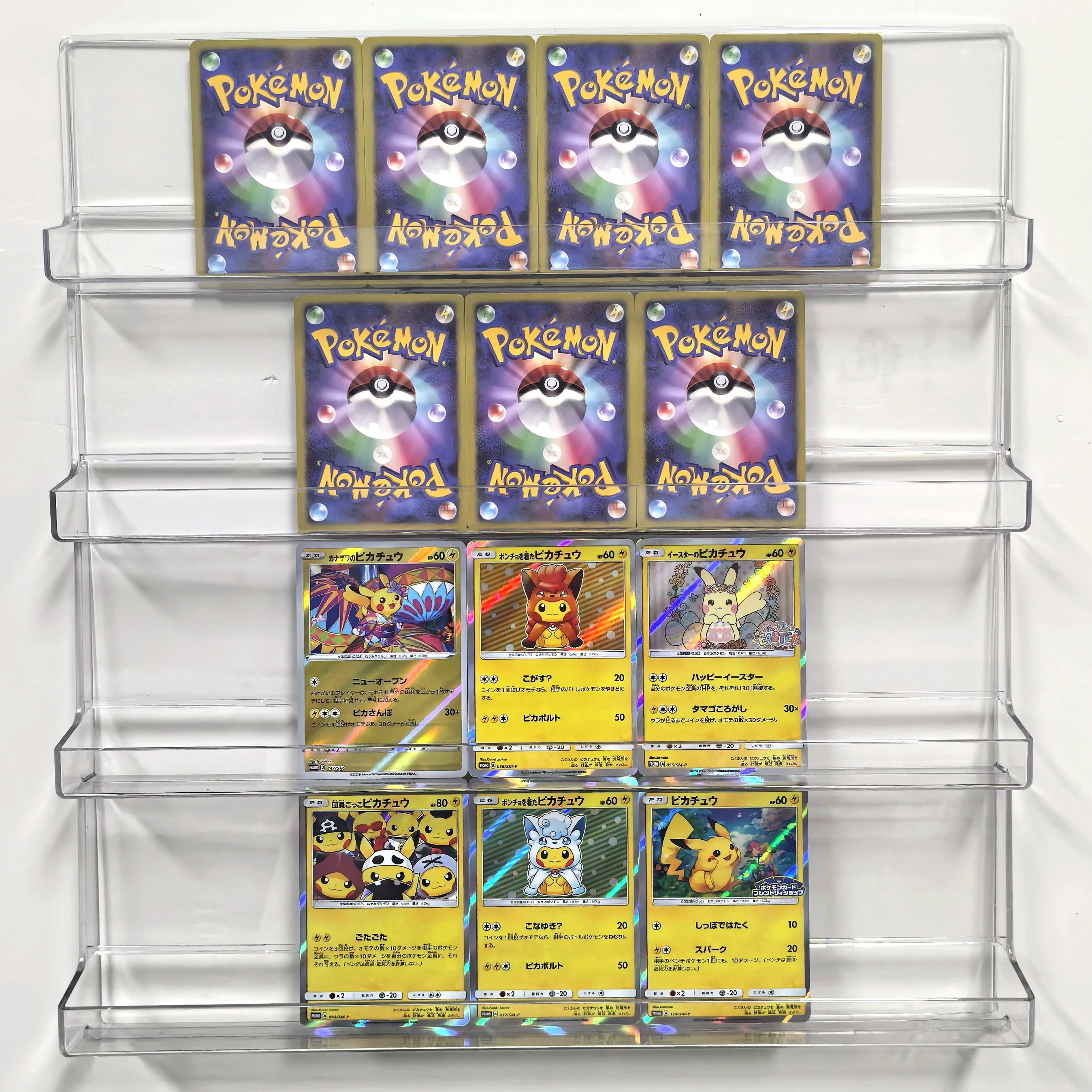 

Коллекционные карты PTCG Pokemon, японская фольгированная карта, пончо, РЕДКИЙ Пикачу, самодельная одиночная карта, классическая игра, аниме-карты, подарок