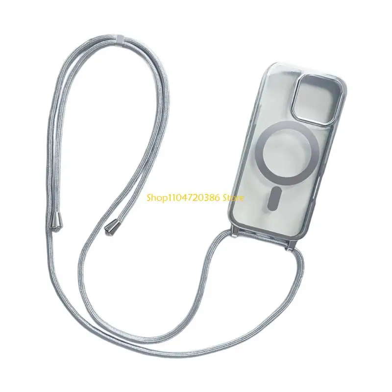 K0EA حافظة هاتف مغناطيسية بدون خدش مع حزام مناسبة لهاتف 15ProMax