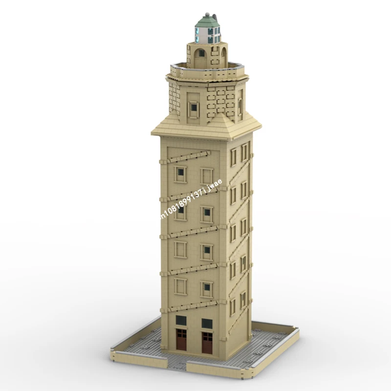 Moc Modular Lighthouse Building Blocks Model, Street View, Cidade, DIY, Idéias criativas, brinquedos infantis, presente de aniversário, novo, 6588pcs