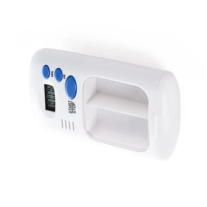 Medicine Box With Timer Double Clear Compartments Medicine Reminder Alarm For Elderly Busy People