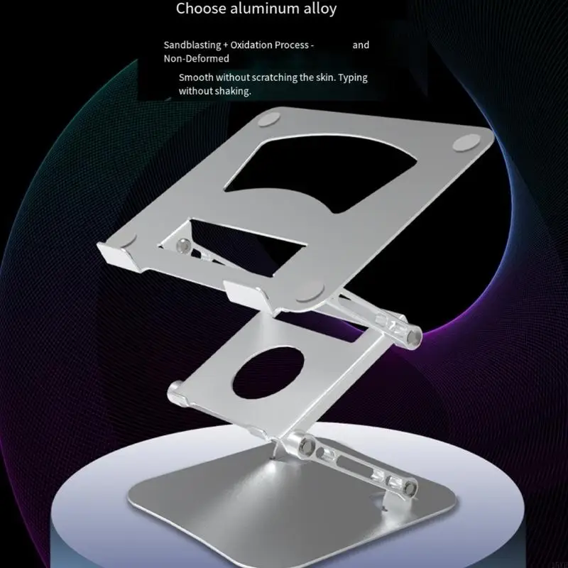  Folding Laptop Support with Open Platform for Passive Ventilation
