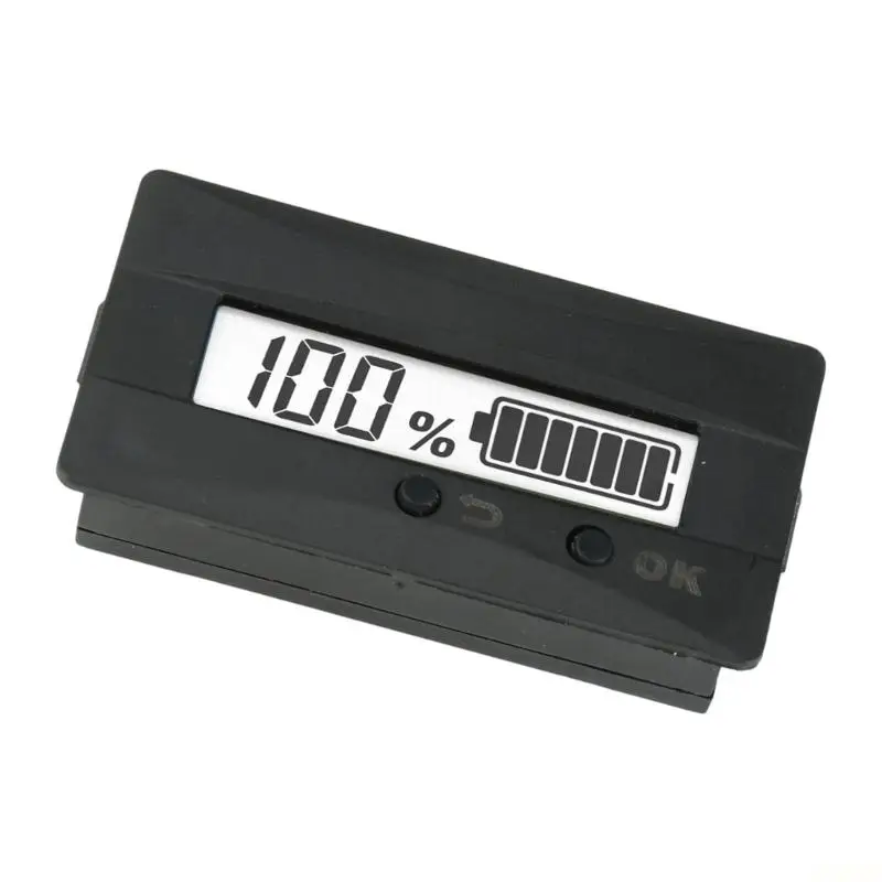 B03F DC9-120V LCD Battery Monitor Panel with Power Display for Solar Backup Use