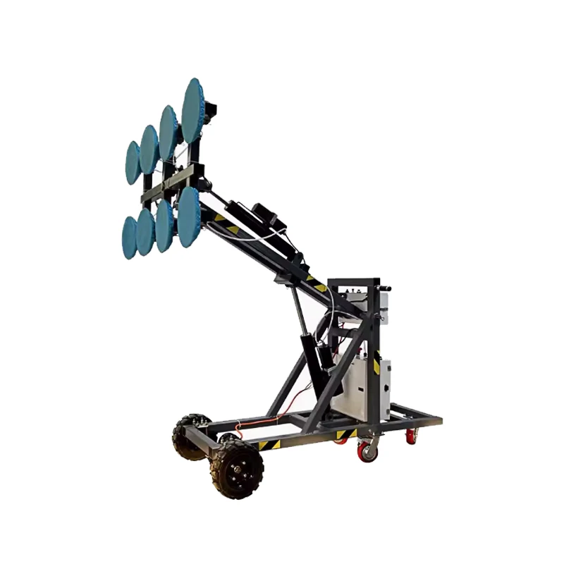 Large Glass Installation Suction Cup Truck Curtain Wall Installation Glass Suction Cup Electric Glass Suction Cup Arm