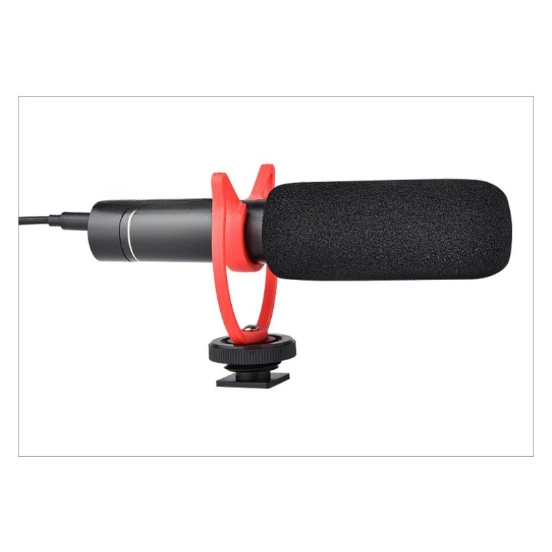 Machine interview recording microphone SLR camera camera gun type photography microphone noise reduction portable