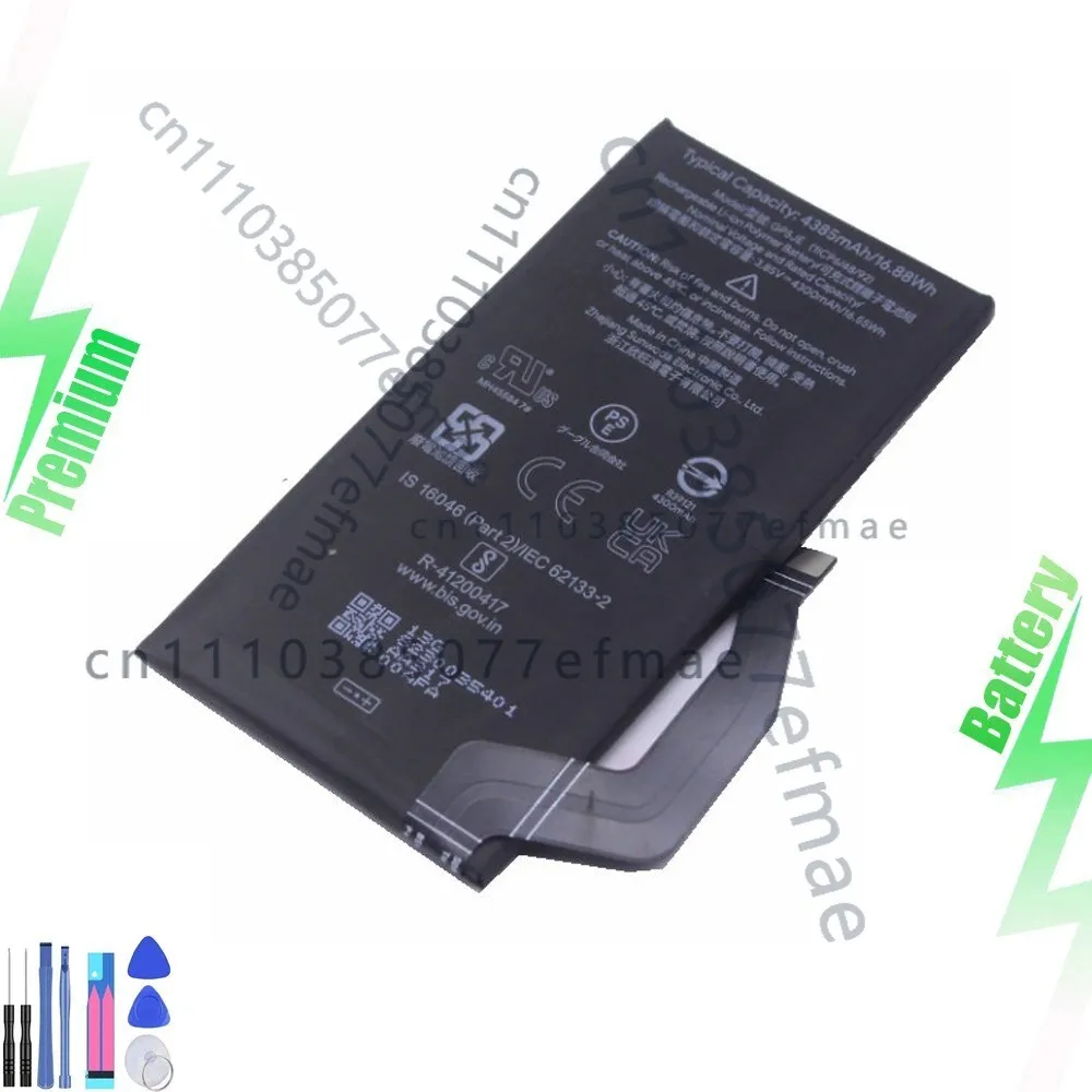 

Замена аккумулятора для Google Pixel 7A, емкость 4385 мАч, модели G0GZQ, GHL1X, GWKK3