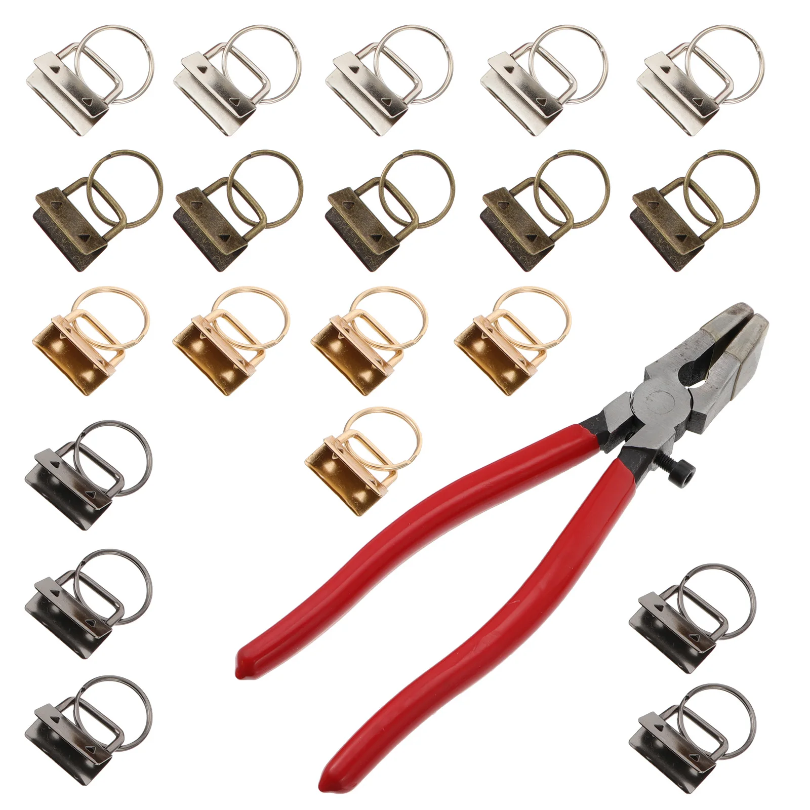 

20 Keychain Chain Chain Wristlet Wristlet Key Ring Lanyard Crafting Keychain Fob Key Lanyard Fob Gift