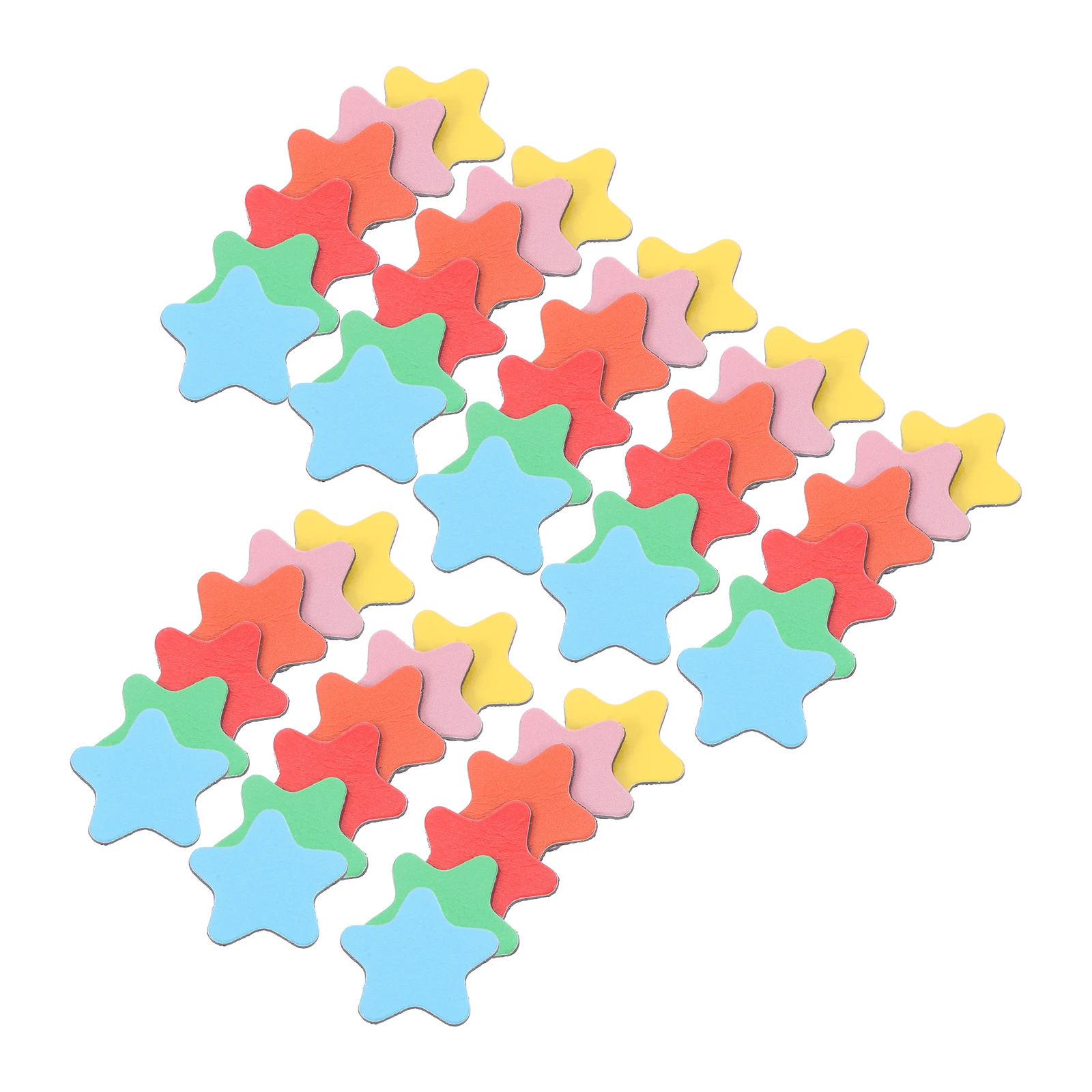 240pcs 별 모양의 자석 스티커 Diy 냉장고 장식 홈 주방 냉장고 자석 노트 홀더 장식 스티커