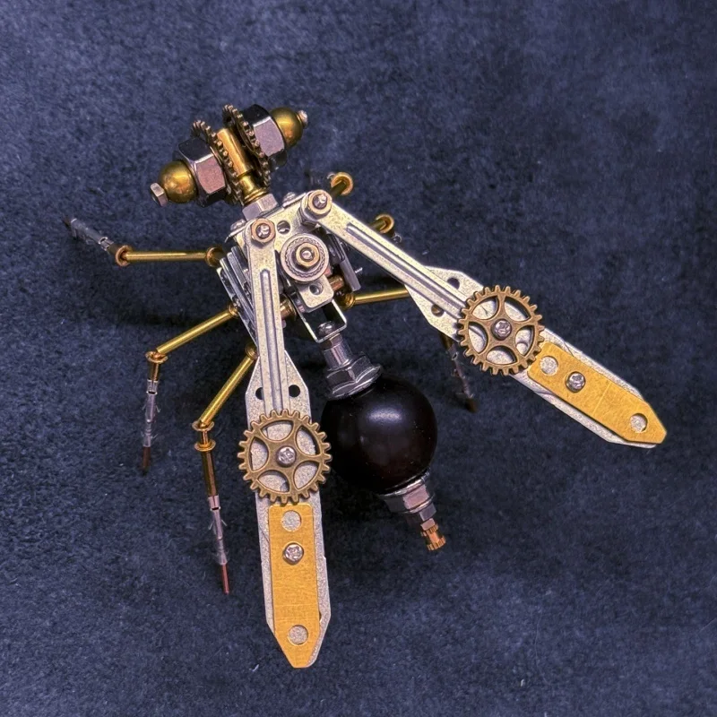 

DIY Metal Hornet Insect Assembly Model Building Kit Cyberpunk Insects 3D Mechanical Toy Gift