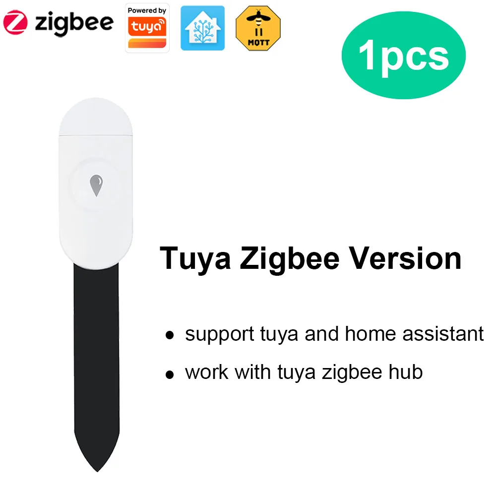 Tuya Zigbee Temperature Humidity Moisture Detector Smart Soil Tester Moisture Sensor Phone App RealTime Monitor for Home Garden image 3