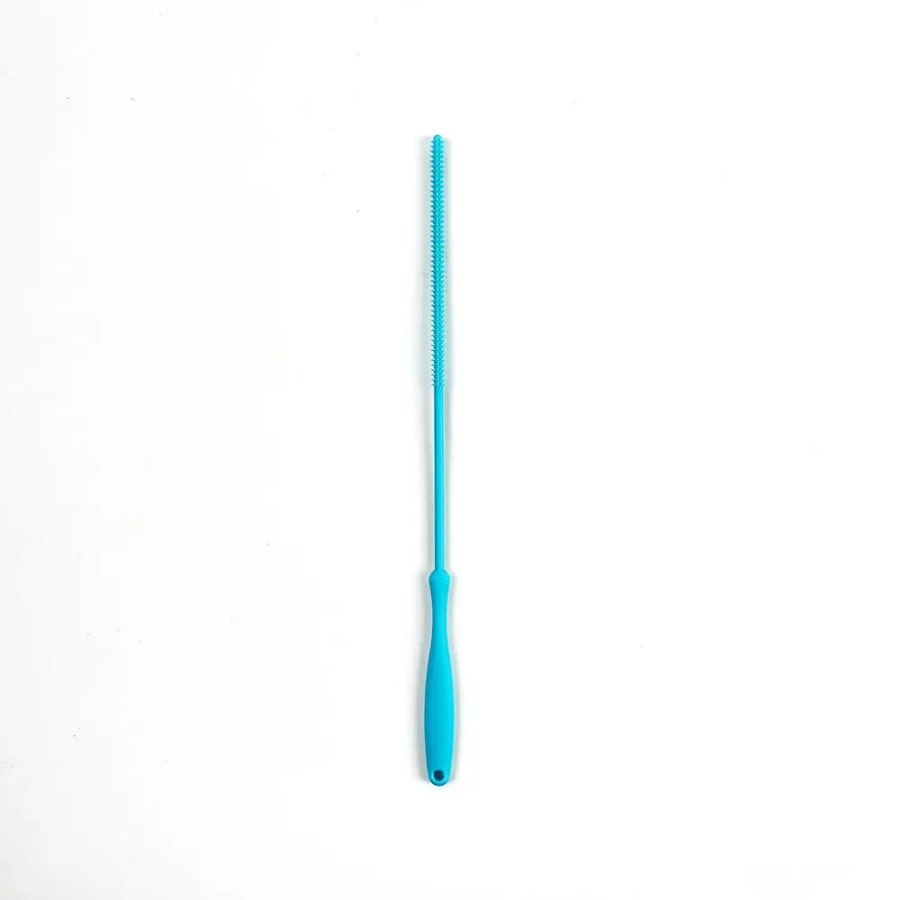 

Silicone Straw Cleaning Brush Cup Scrubber Hole Gap Cleaning Brush Cup Cover Brush Soft Head Pacifier Nipple
