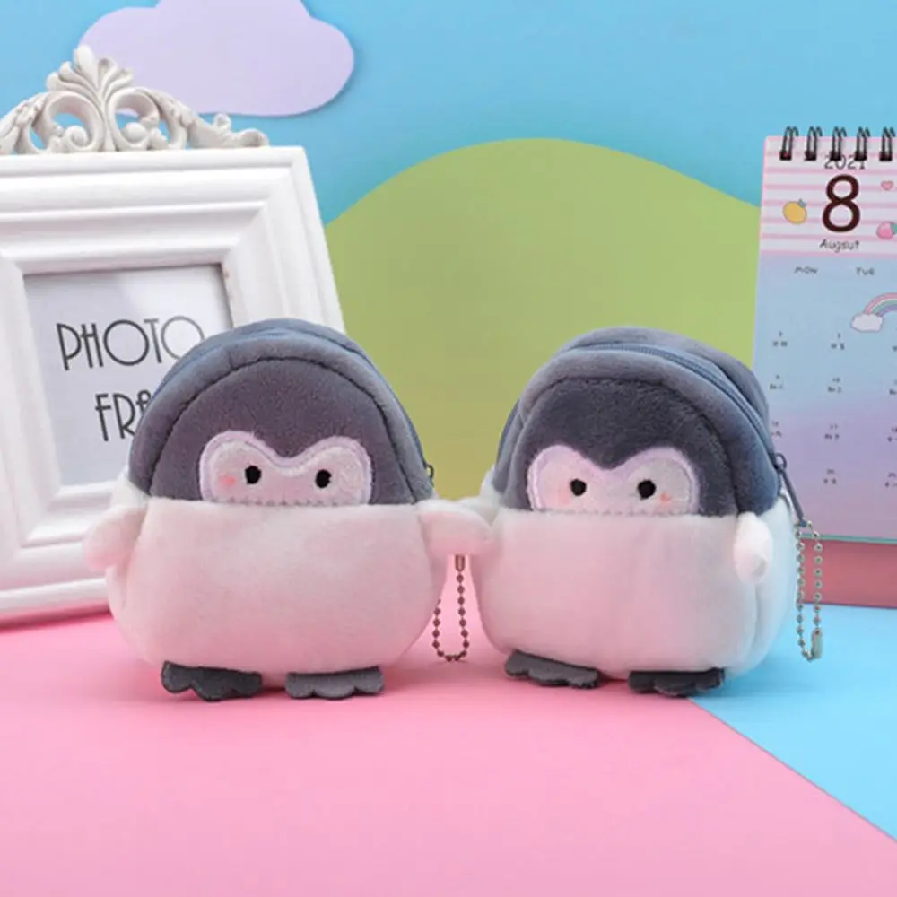 Cute Lovely Penguin For Girls Children Multifunctional Card Holder Women Coin Purse Korean Money Bag Zipper Purse Wallets