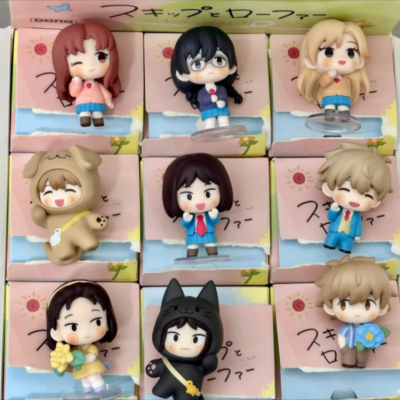 

Подлинная мини-серия Gong Skip And Loafer, глухая коробка Kawaii Mystery Box, аниме-фигурки, игрушки, милые украшения, коллекция, подарок на день рождения