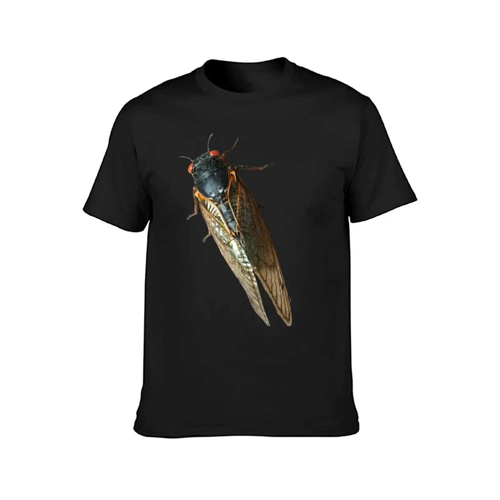 Cicada Bug Photo T-Shirt oversizeds boys animal print plain white t shirts men