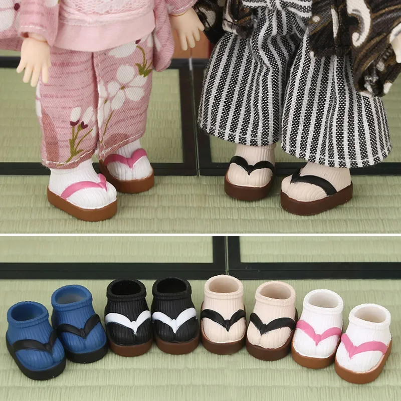 YMY clog OB11 shoes kimono clothes matching shoes GSC P9 body doll shoes doll accessories