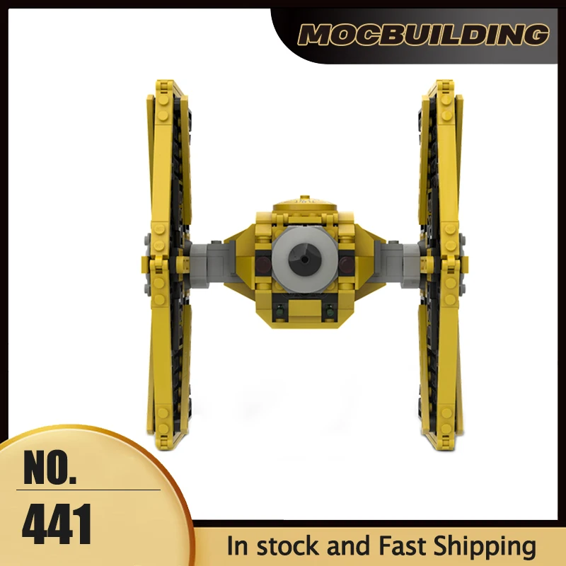 Starfighter-Modell – beliebte MOC-Bausteine zum Zusammenbauen, ideale Wahl für Halloween- und Weihnachtsgeschenke