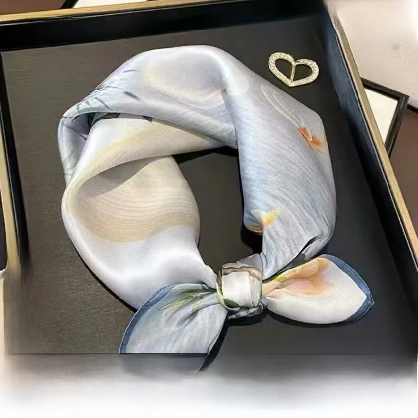 viney-silk-scarf-women's-new-2026-elegant-necktie-small-square-silk-scarf-versatile-summer-autumn-floral-print-multifunctional