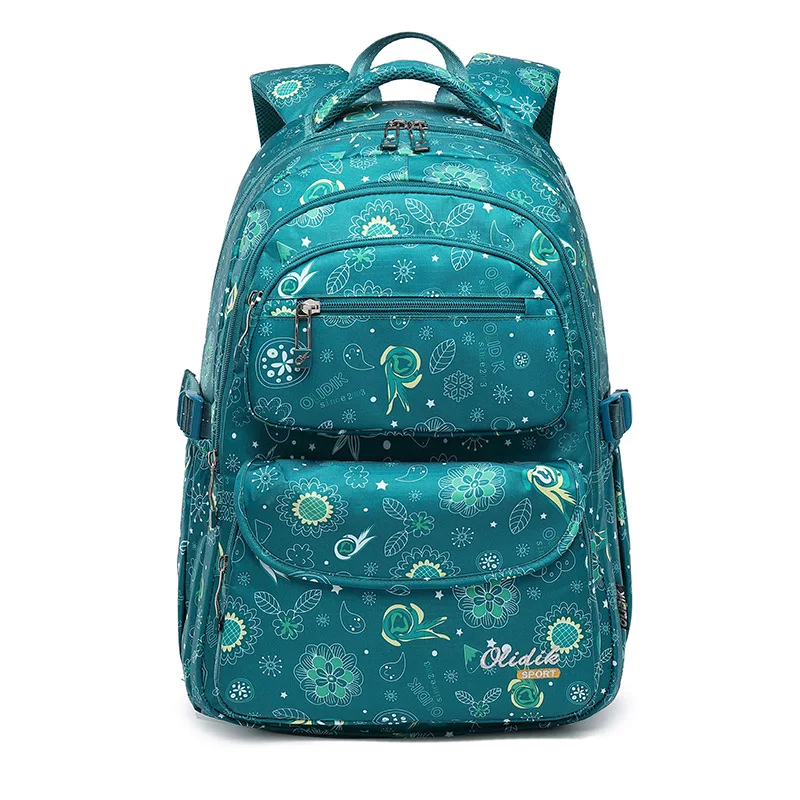 New Large School Bags Cute School Backpack Printed Waterproof Backpack Primary Schoolbag for Teenager Girls Kids Mochila