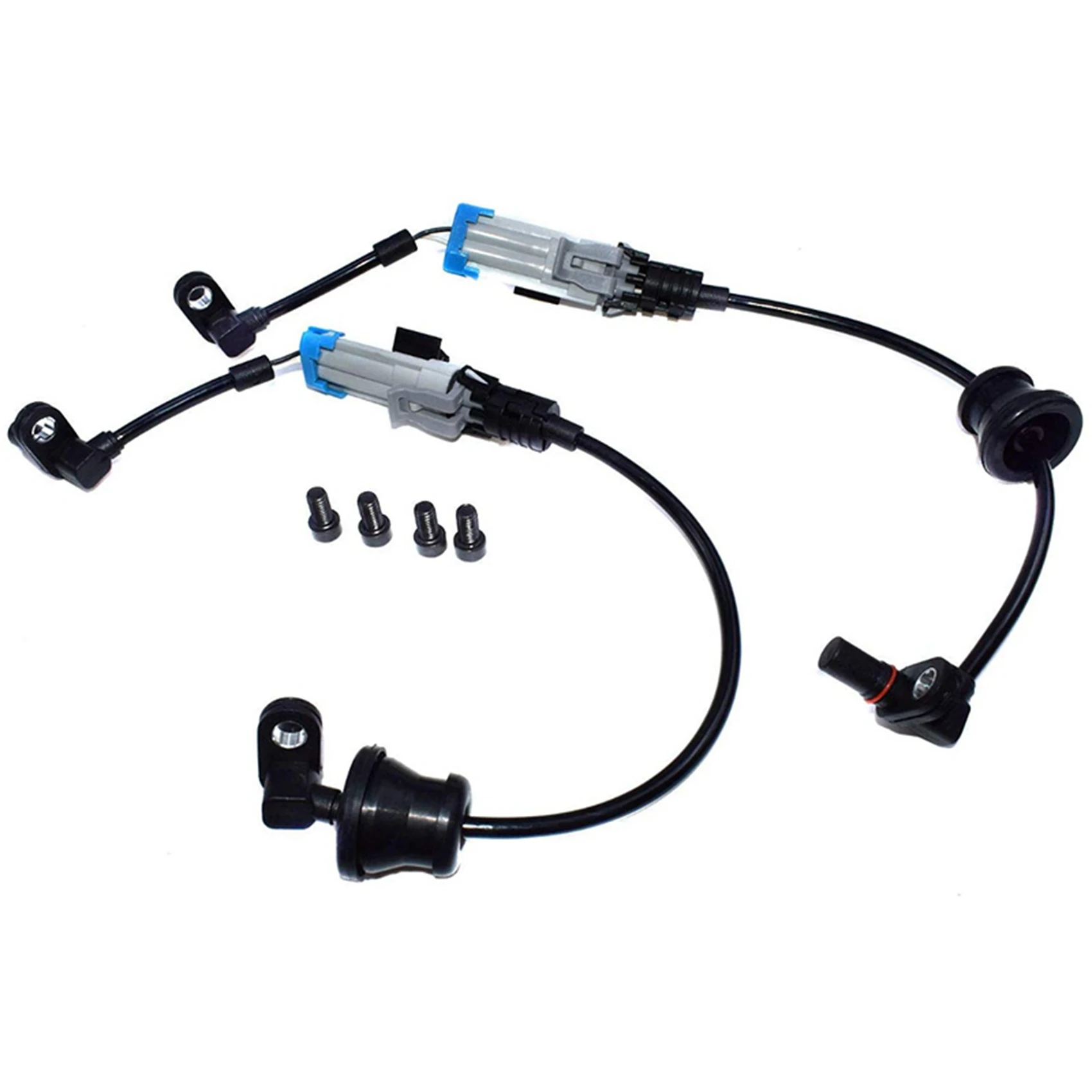 

Authentic 2X Front Rear Set ABS Wheel Speed Sensor For Captiva Equinox Pontiac Saturn 96626078 96626080