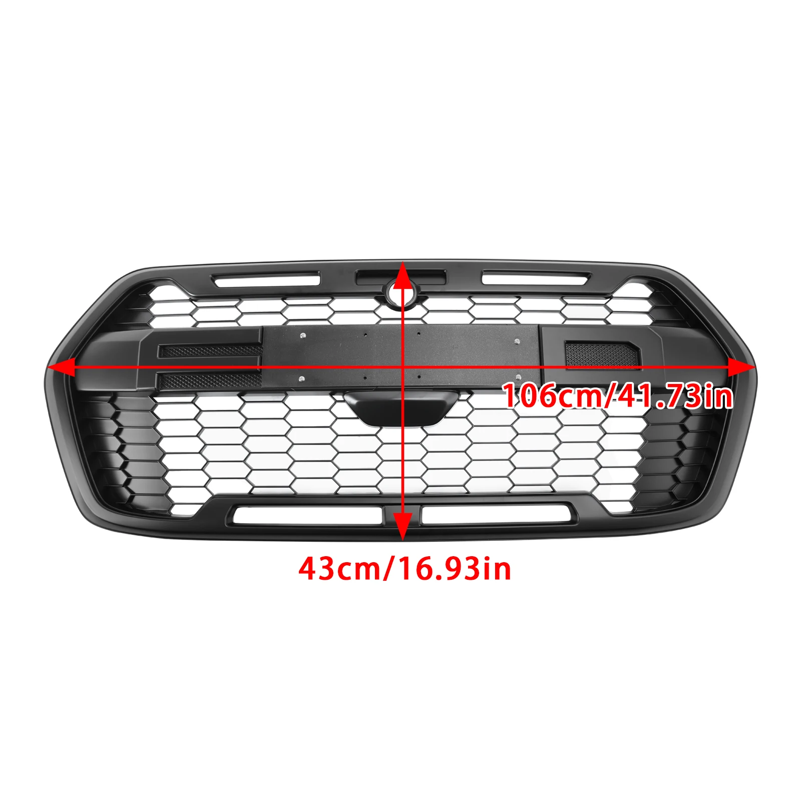 Artudatech Raptor Style Front Bumper Grille 2467809 Fit Ford Transit MK8 Trail 2019-Onwards