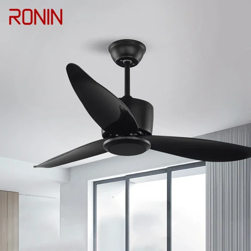 RONIN Nordic Without lights Ceiling Fan Modern Minima lism Living Room Bedroom Study Cafe Hotel