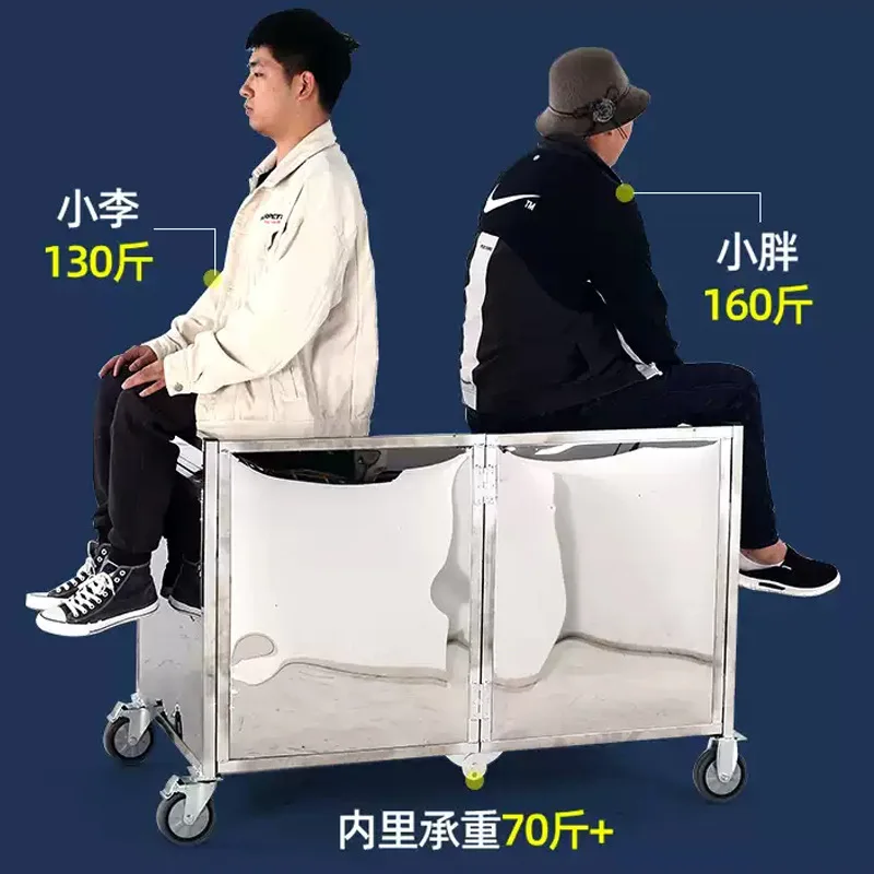 Folding stall new street stall night market mobile hand push shelf wholesale hot halogen mobile snack dining car image 3