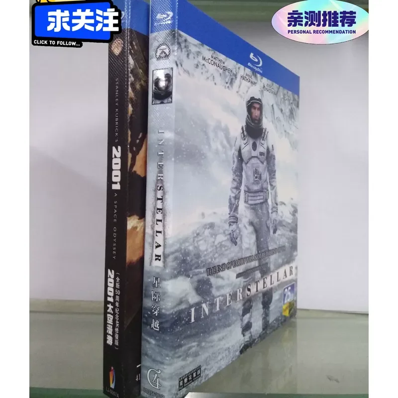 Blu-ray Disc Interstellar Space Odyssey 2001 Movie Collection High Definition Video