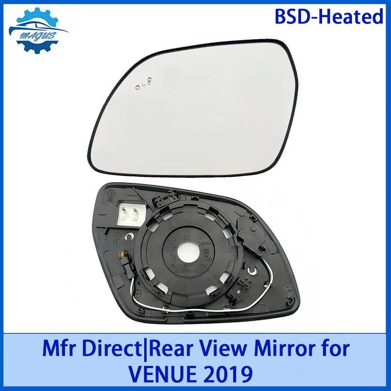 

【For HYUNDAI VENUE 2019】Rear View Mirror Glass Heated/BSD-Heated Car accessories