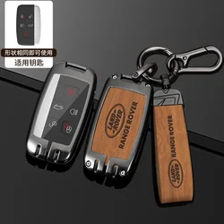 Zinc Alloy Car Remote Key Case Cover Shell For Land Rover Range Rover Sport Velar Evoque Freelander2 Discovery Keyless Accessory