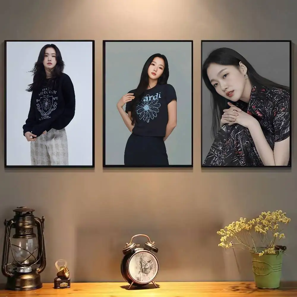 ملصق فني للممثلة Kim Go-Eun مع مطبوعات هدية تزيين غرفة النوم وغرفة المعيشة #3