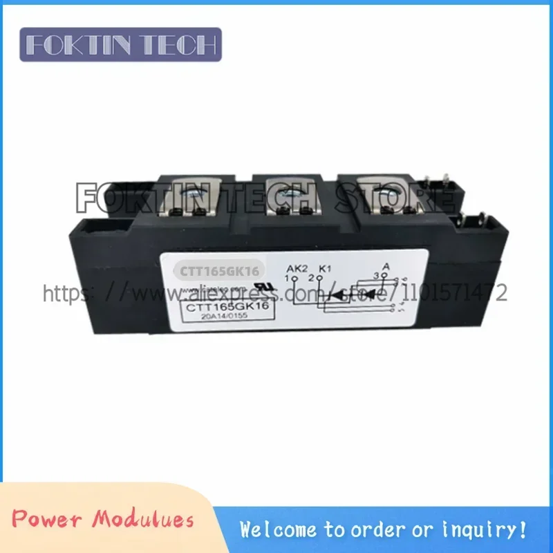 CTT181GK16 CTT181GK14 CTT181GK12 CTT165GK16 CTT165GK14 CTT165GK12  New Original  Module
