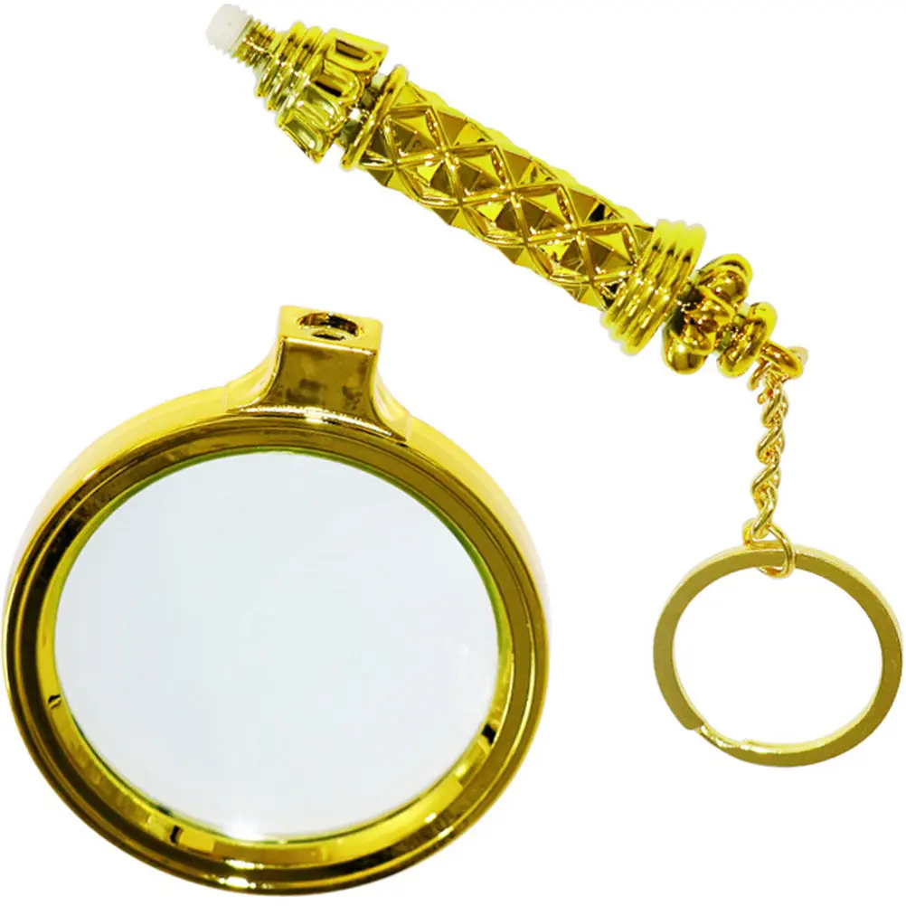 

Handheld Magnifying Glass Elderly Reading Magnifier Portable Lightweight Exploratory Science Tool for Teens Nature Observation