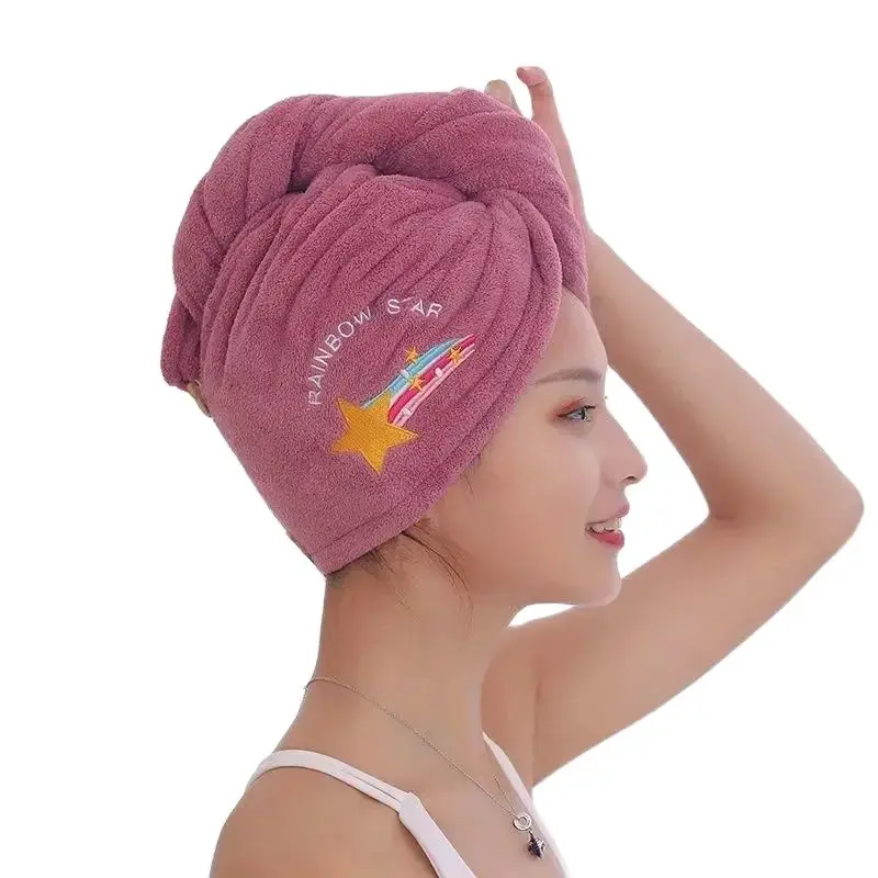 Snel Droog Haar Hoed Super Absorberende Zachte Badkamer Vrouwen Hoofddoeken Meisjes Schattige Haar Handdoek Haar Droge Wrap Mutsen