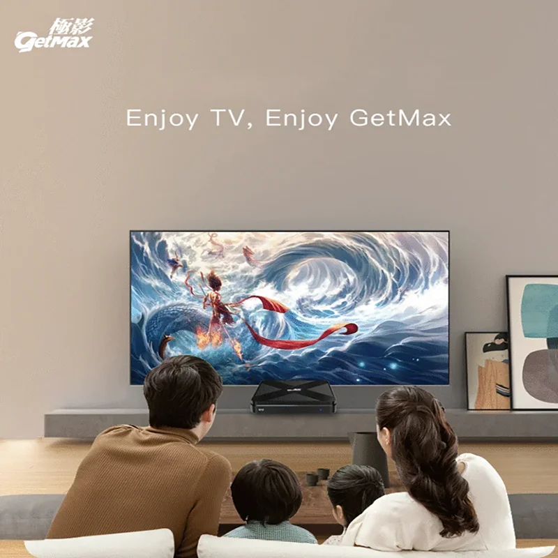 Global Android 12.0 TV Box GetMax G12, Supports 4K/8K, Bluetooth