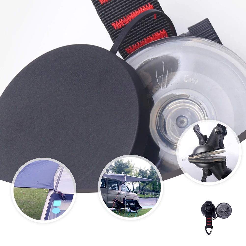 

Multifunctional Suction Hooks Reusable Silica Gel Heavy Duty for Kitchen Bathroom Car Tent Heavy Duty Hooks Strong Safe