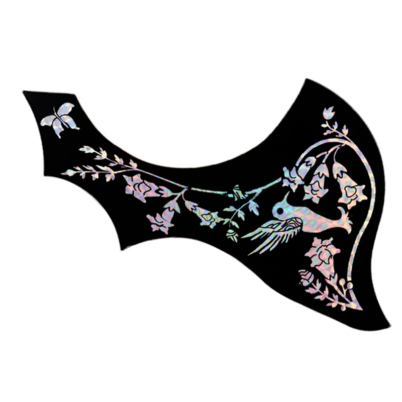 

AS98-8Pcs Guitar Pickguard Anti-Scratch Guard Plate Self-Adhesive Pick Guard Sticker For Acoustic Guitar Parts