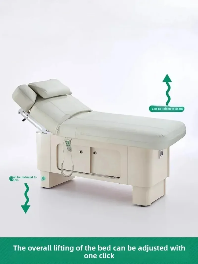 MR-15  electric integral lift bed high-end beauty salon special bed health club massage treatment bed