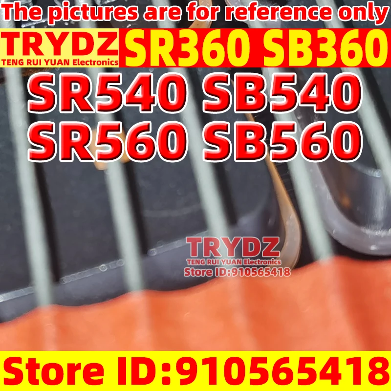 20-5 قطعة جديد SR360 SR540 SR560 = SB360 SB540 SB560 DO-41 شوتكي ديود