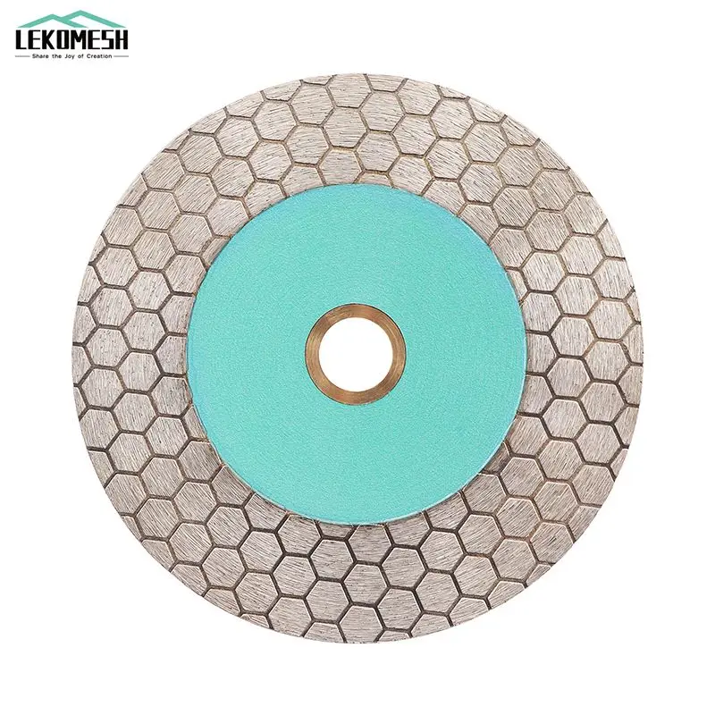 LEKOMESH 105/115/125mm Diamond Grinding Cutting Disc Double-sided Cutter Granite Ceramic Grinder Marble Tile Cutting Saw Blade