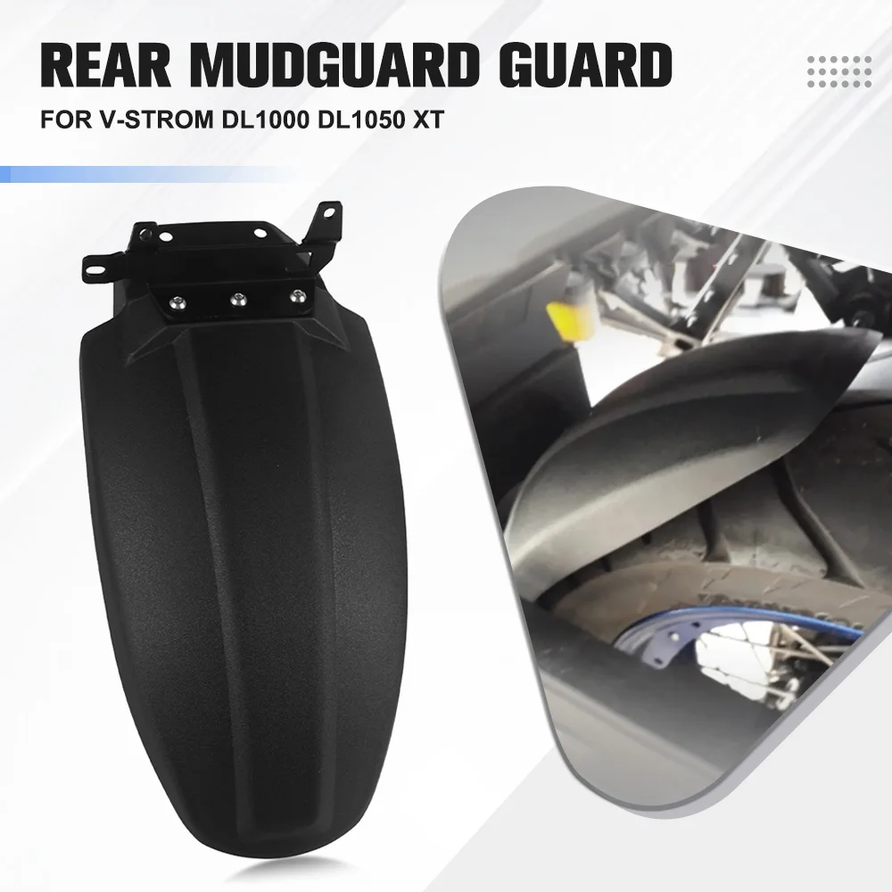 FOR Suzuki V-Strom DL 1000 1050 XT VStrom DL1000 DL1050 Rear Tire Hugger Fender Mudsling Mudguard Mudflap Mud Flap Splash Guard