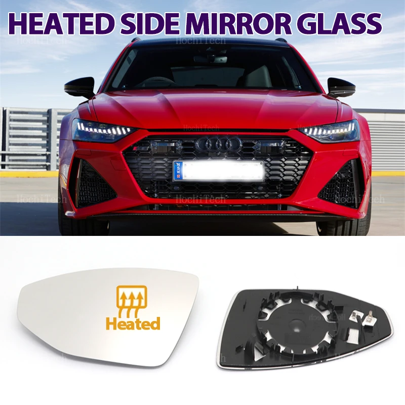 For Audi A6 S6 RS6 C8 4K A7 S7 RS7 4K8 A8 A8L S8 S8L RS8 D5 4N Reversing Mirror Lenses Rearview Mirror Lenses Reflector Glass