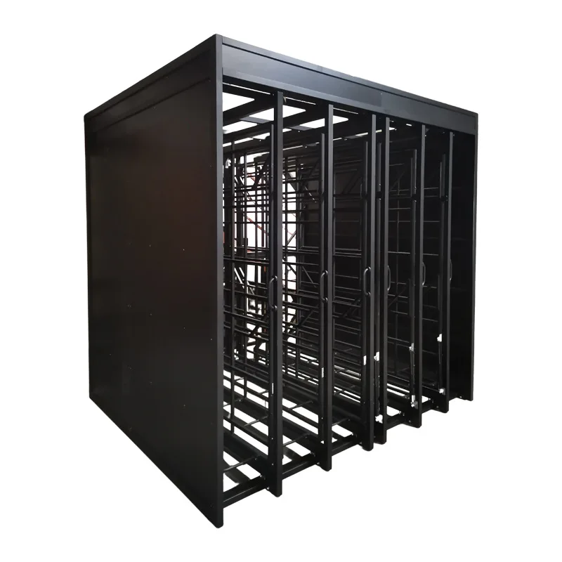 Mattress sample display rack, pull-out rotating mattress display rack, adjustable latex pad vertical display rack