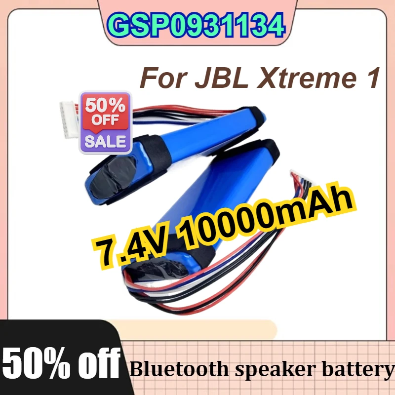 

GSP0931134 7.4V 10000mAh Replacement Battery For JBL Xtreme 1 High Quality Batteries