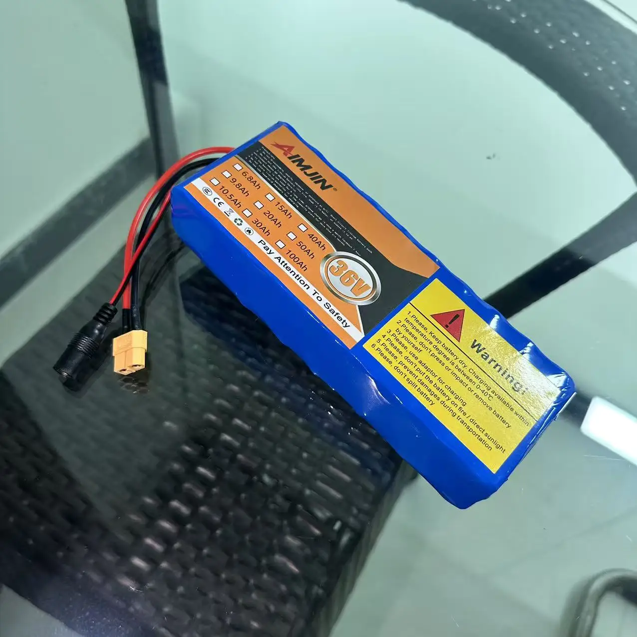 10S2P 36V 9.8Ah compatible with Motorcycle Electric Bicycle Power Rechargeable Lithium Battery Pack for scooters BMS